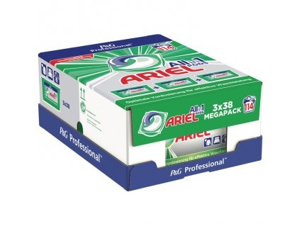 Ariel Professional MEGAPACK kapsle na praní Universal 3x38, 114 dávek